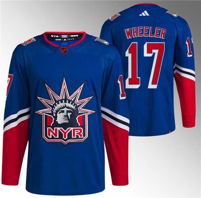 Men's New York Rangers #17 Blake Wheeler Blue Reverse Retro Stitched Jersey,We sell and wholesale Men's New York Rangers #17 Blake Wheeler Blue Reverse Retro Stitched Jersey on line form chian!